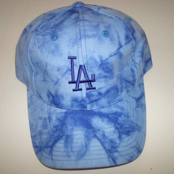 tie dye dodgers hat